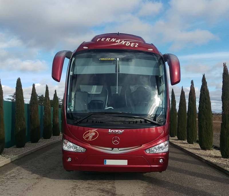 Autobuses Fernández bus de frente