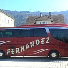 Autobuses Fernández bus con logo